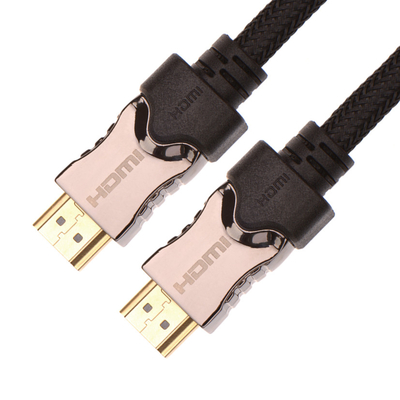 ประเภทตัวเชื่อมต่อ A สายเคเบิล HDMI ความเร็วสูงสายสัญญาณเสียงและเสียงรบกวนต่ำรับการรับรอง RoHS